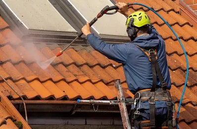 Démoussage et hydrofuge de toiture à Bailleulval